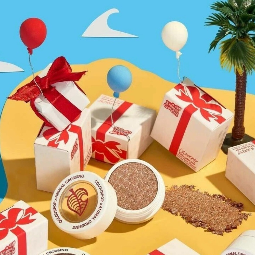 ColourPop x Animal Crossing New Horizons Balloon Pop Super Shock Eye Shadow